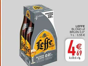 Cora Leffe Blond Of Bruin aanbieding
