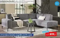 Woonsquare hoekbank mondial aanbieding