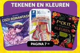 Boekenvoordeel Tekenen en kleuren aanbieding