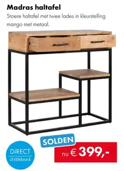 Woonsquare Madras haltafel aanbieding