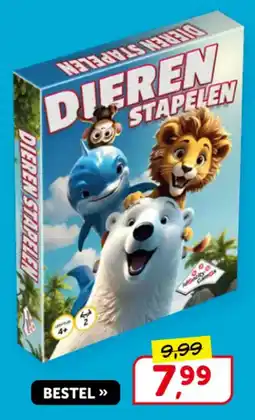 Boekenvoordeel Dieren stapelen aanbieding