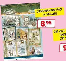 Boekenvoordeel Cardmaking pad aanbieding