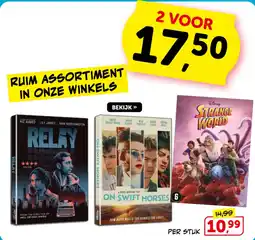Boekenvoordeel Films en Series aanbieding