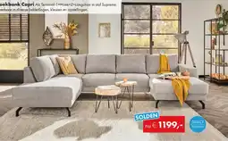 Woonsquare hoekbank capri aanbieding