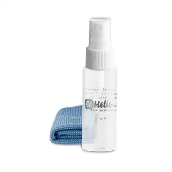 AUVA BeHello Antibacteriele Schoonmaakset met Spray 35 ml en Doekje geschikt voor Laptop Smartphone aanbieding