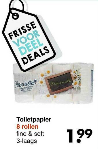 Wibra Toiletpapier aanbieding