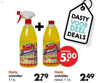 Wibra Dasty Ontvetter aanbieding