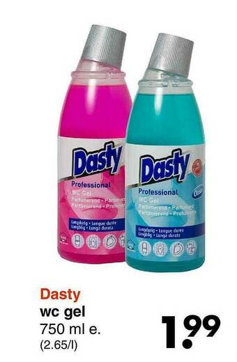 Wibra Dasty Wc Gel aanbieding