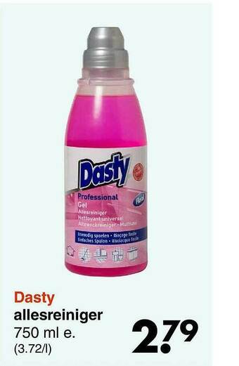 Wibra Dasty Allesreiniger aanbieding