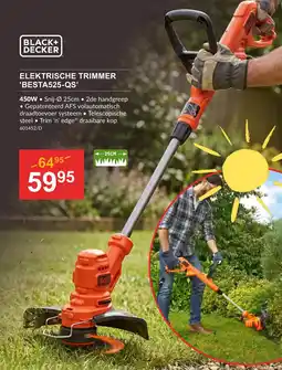 HandyHome Elektrische trimmer BESTA525-QS aanbieding