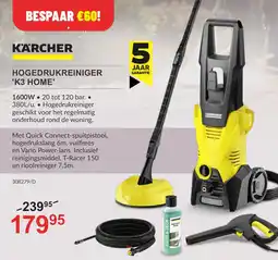 HandyHome Kärcher hogedrukreiniger 'K3 Home' aanbieding