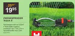 HandyHome Zwenksproeier 'aqua s' aanbieding
