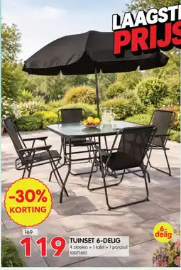 Yess Tuinset 6-delig aanbieding
