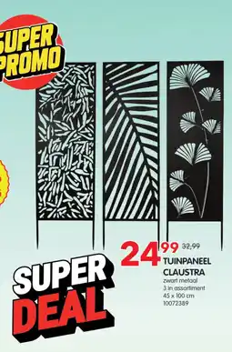 Yess Tuinpaneel claustra aanbieding