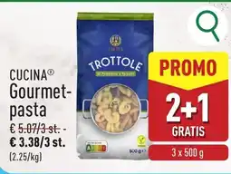 ALDI Cucinaⓡ gourmet- pasta aanbieding