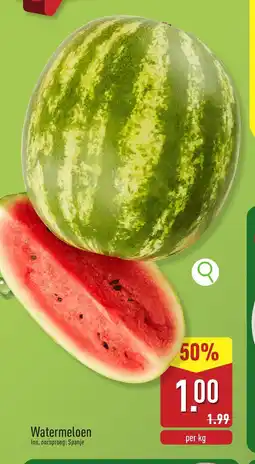ALDI Watermeloen aanbieding