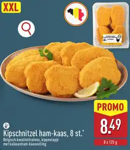 ALDI Kipschnitzel ham-kaas, 8 st. aanbieding