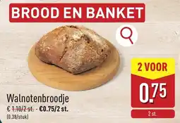ALDI Walnotenbroodje aanbieding