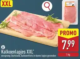 ALDI Kalkoenlapjes XXL aanbieding