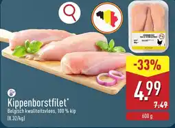 ALDI Kippenborstfilet aanbieding