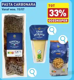 ALDI Pasta carbonara aanbieding