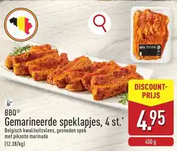 ALDI Bbqⓡ Gemarineerde speklapjes 4 st. aanbieding