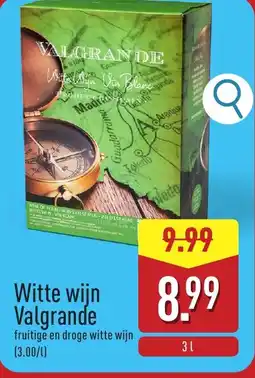 ALDI Witte wijn Valgrande aanbieding