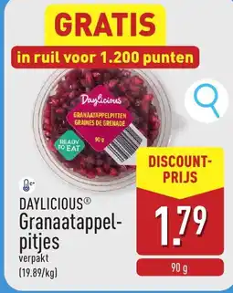 ALDI Dayliciousⓡ Granaatappelpitjes aanbieding