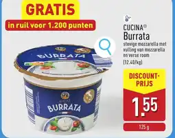 ALDI Cucinaⓡ burrata aanbieding