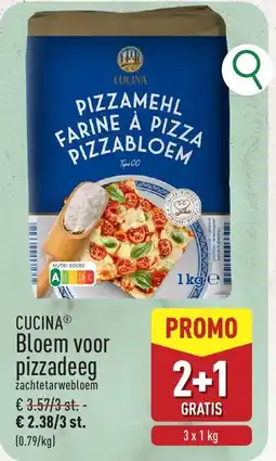 ALDI Cucinaⓡ Bloem voor pizzadeeg aanbieding