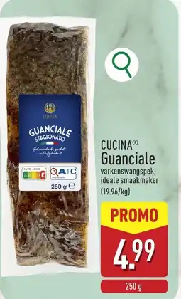 ALDI Cucinaⓡ Guanciale aanbieding