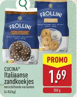 ALDI Cucinaⓡ Italiaanse zandkoekjes aanbieding