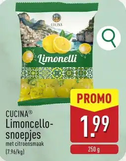 ALDI Cucinaⓡ Limoncello- snoepjes aanbieding