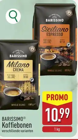 ALDI Barissimoⓡ koffiebonen aanbieding