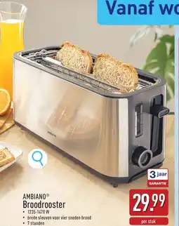 ALDI Ambianoⓡ broodrooster aanbieding
