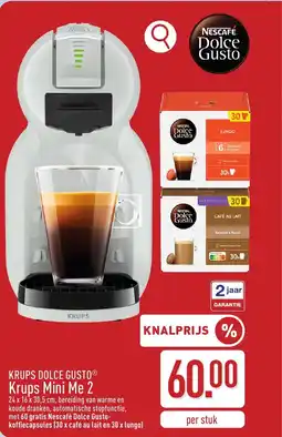 ALDI Krups dolce gustoⓡ krups mini me 2 aanbieding