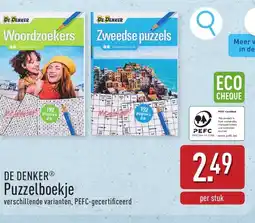 ALDI De denker® Puzzelboekje aanbieding