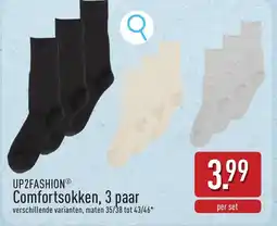 ALDI Up2fashion® Comfortsokken, 3 paar aanbieding