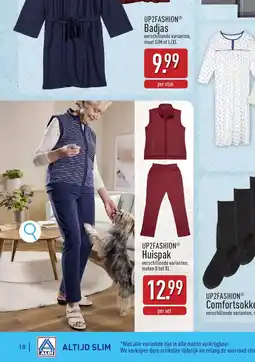 ALDI Up2fashion® Huispak aanbieding