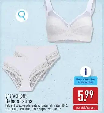 Up2fashionⓡ Beha of slips