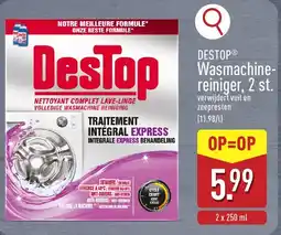 ALDI Destop® wasmachinereiniger, 2 st. aanbieding