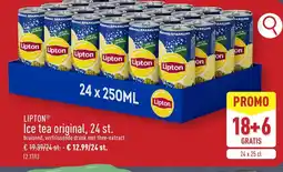 ALDI Lipton® ice tea original, 24 st. aanbieding