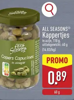 ALDI All seasonsⓡ Kappertjes aanbieding