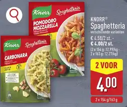 ALDI Knorr® spaghetteria aanbieding