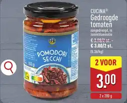 ALDI Cucinaⓡ Gedroogde tomaten aanbieding