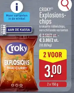 ALDI Crokyⓡ Explosions- chips aanbieding