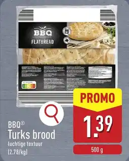 ALDI Bbqⓡ turks brood aanbieding