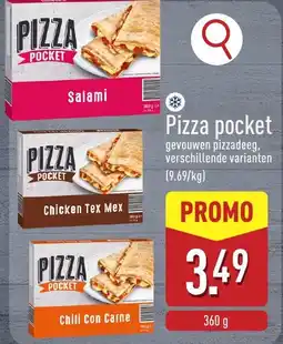 ALDI Pizza pocket aanbieding