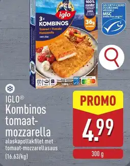 ALDI Iglo® kombinos tomaat- mozzarella aanbieding