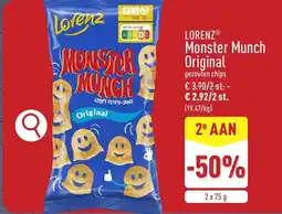 ALDI Lorenzⓡ Monster Munch Original aanbieding